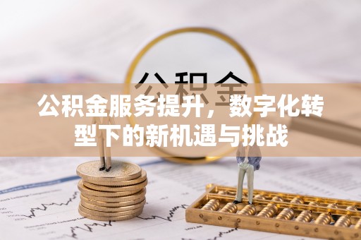 怀远公积金服务提升，数字化转型下的新机遇与挑战