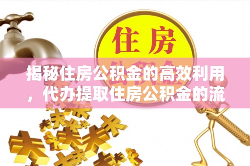 怀远揭秘住房公积金的高效利用，代办提取住房公积金的流程与技巧