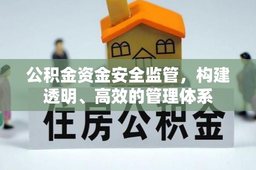 怀远公积金资金安全监管，构建透明、高效的管理体系