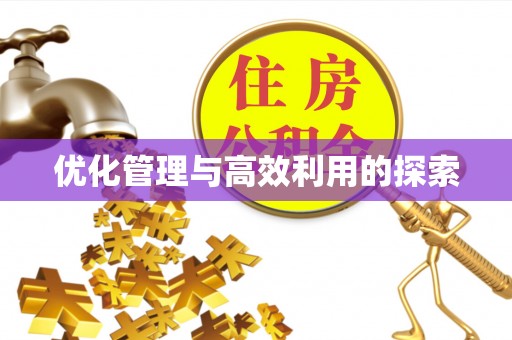 怀远优化管理与高效利用的探索