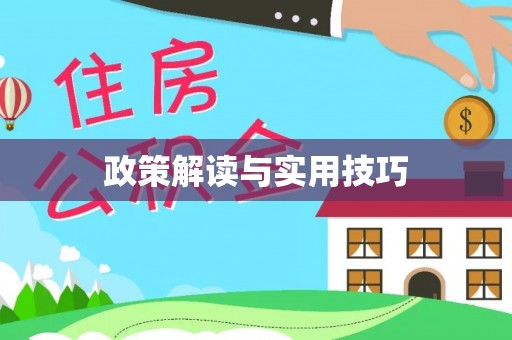 怀远政策解读与实用技巧