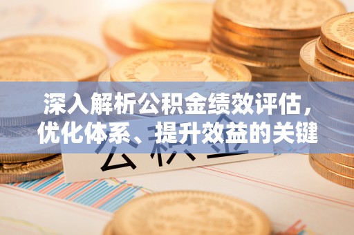 怀远深入解析公积金绩效评估，优化体系、提升效益的关键路径