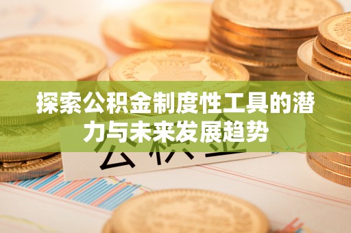 怀远探索公积金制度性工具的潜力与未来发展趋势