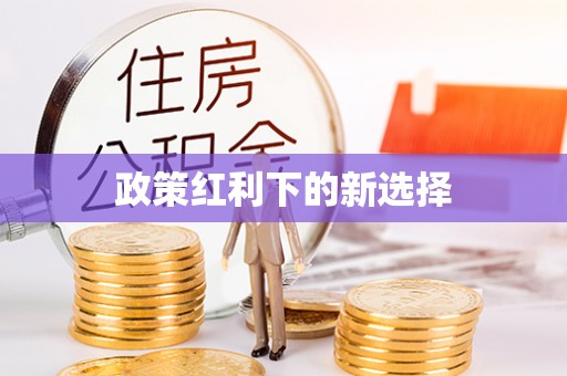 怀远政策红利下的新选择