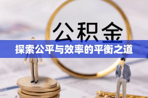 怀远探索公平与效率的平衡之道